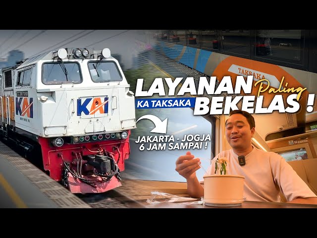 SPECIAL ROUTE SPECIALIST‼️ BEST-SELLING EXECUTIVE CLASS SERVICE | Taksaka Train Trip Jakarta - Yo...