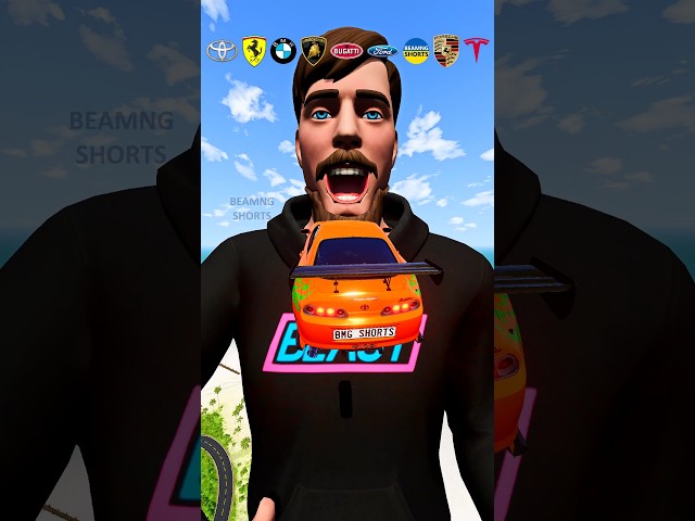 Cars vs Mr Beast 🤣