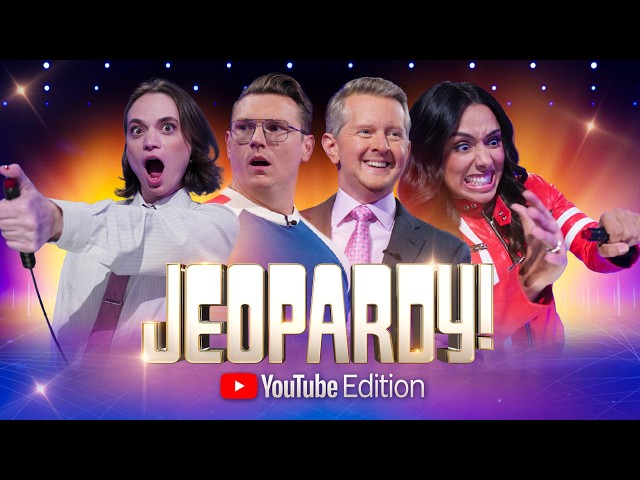 Jeopardy! YouTube Edition Volume 2 | FULL EPISODE | Michelle Khare, Angela Giarratana, Josh Scherer