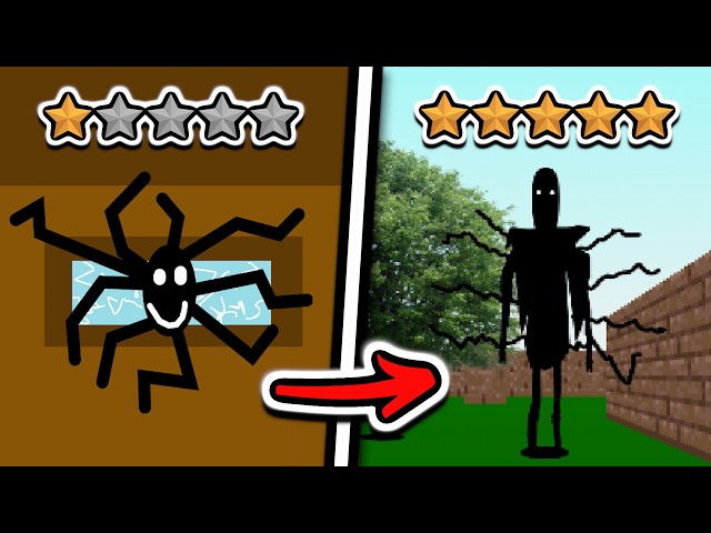 1 STAR Vs 5 STAR Horror Game In Scratch