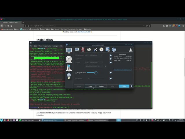 KALI LINUX / PARROT OS (Hacking!) How to install KickThemOut on Linux To kick people in network!