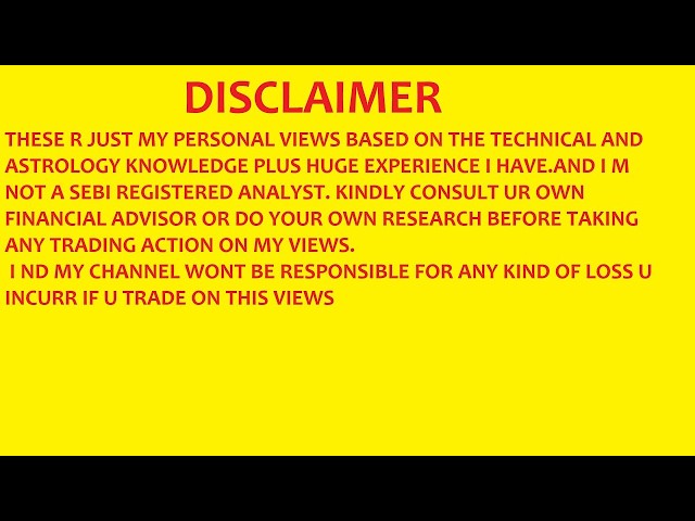 NIFTY TOMORROW ON MONDAY