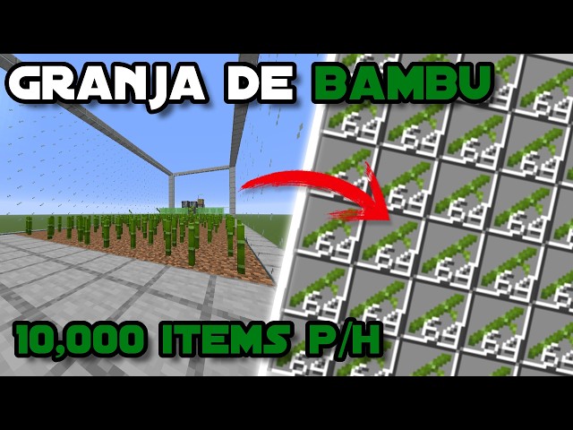 How to build a BAMBOO FARM IN MINECRAFT JAVA 1.20.2