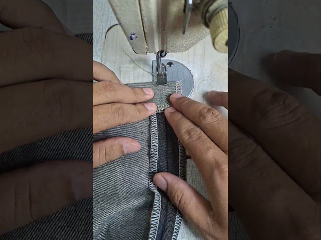 Sewing trick for beginners #sewing #clothing #sewingtutorial #diycrafts #shortvideo #sewingtips #diy