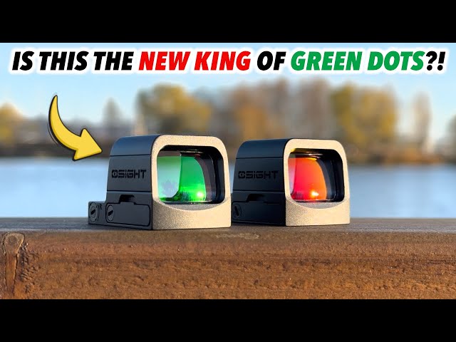 The GREEN DOT Every Shooter is Talking About | Osight SE Green Dot Review!