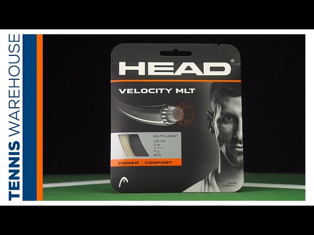 Tennis Warehouse String Review: Head Velocity MLT (a comfortable multifilament)