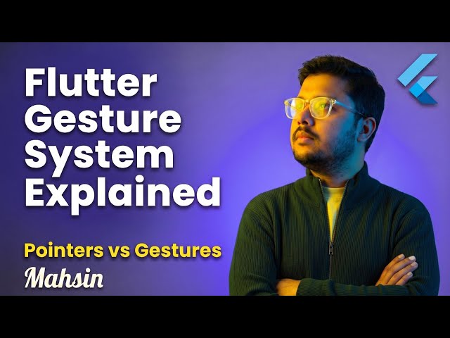 Flutter Gesture System Explained in Bangla | Pointers vs Gestures