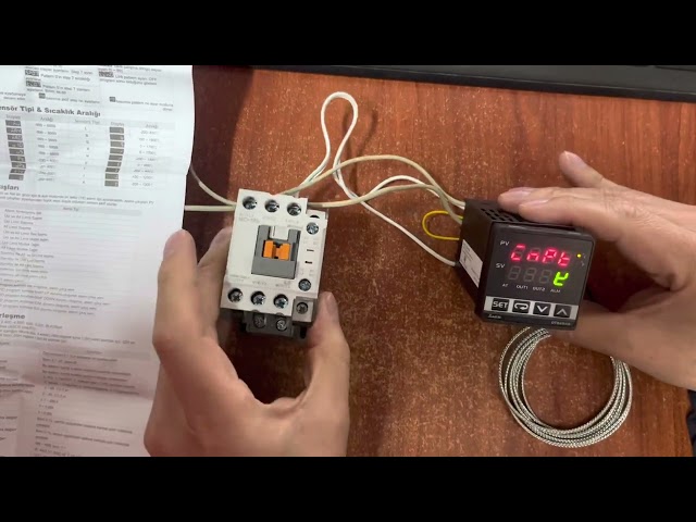 Delta DTB4848VRE enable OUTPUT 2 to relay, 110v contactor basic parameters