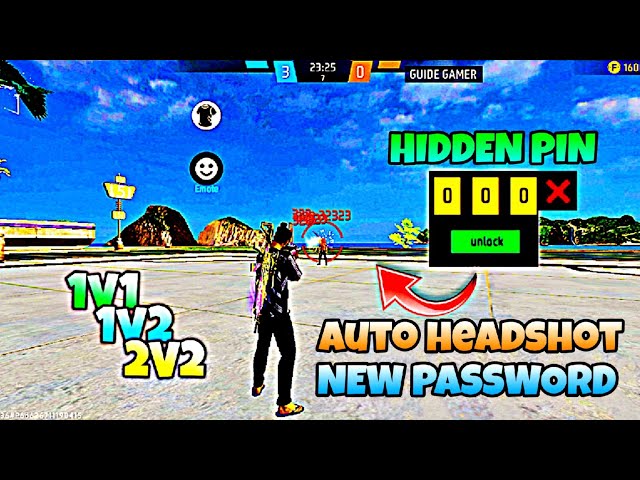 Auto Headshot H@ck Map 😈 || Craftland Mapcode || 1v1 NO Body Mapcode Password || #craftland #ff