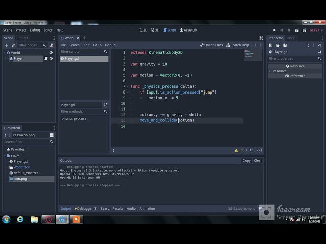 Jump system in Godot |Godot Game Dev 01| Lazy Dev