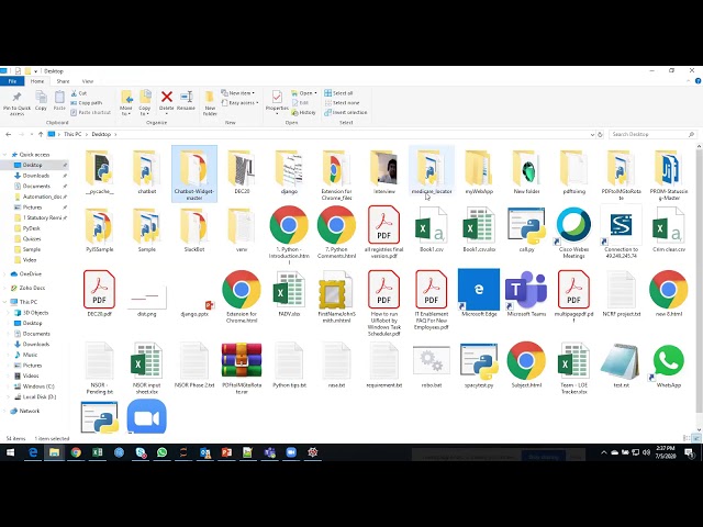 27. Python in Tamil - Modules and import module from different director or folder