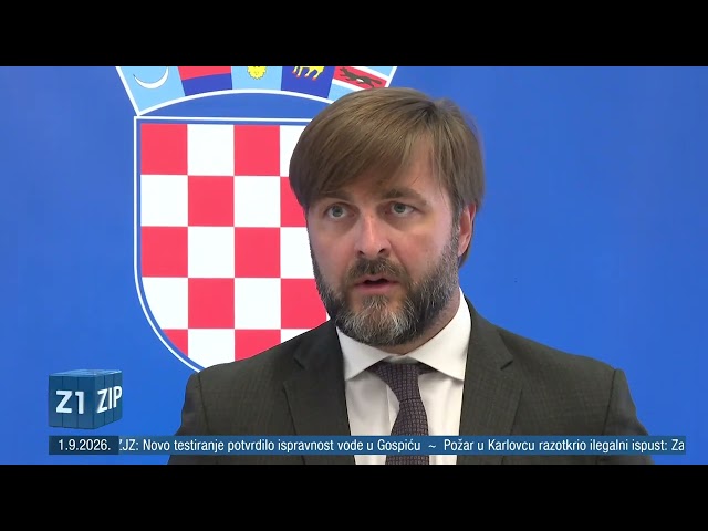 ZIP - 1.9.2026. - SREDIŠNJE VIJESTI Z1 TELEVIZIJE