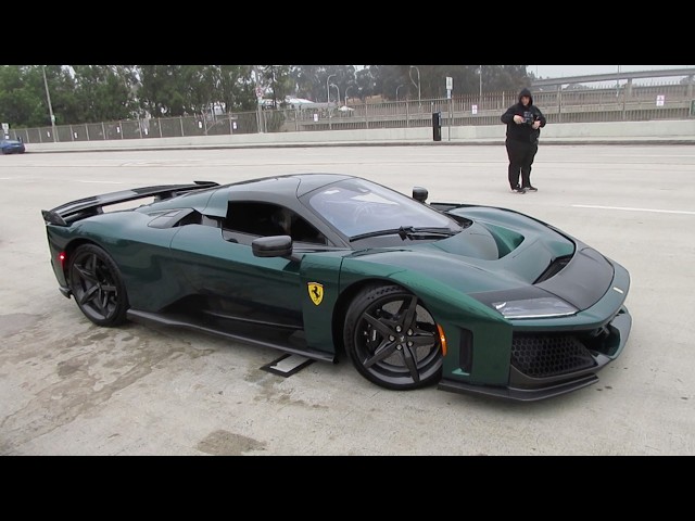 Brand New Ferrari F80 - First U.S. Customer Car (w/ startups)