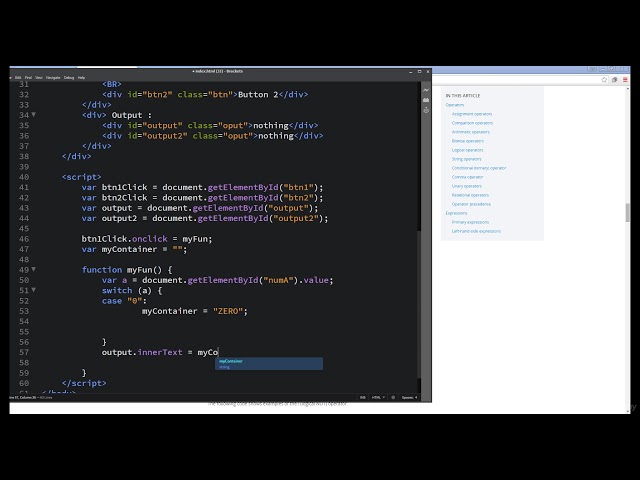 54  JavaScript Switch Condition