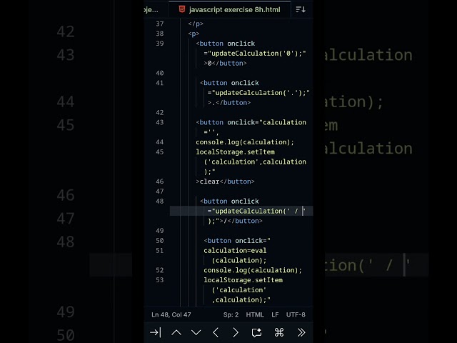 Javascript Exercise 8h #html #css3 #javascript