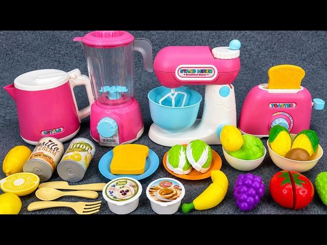 Cooking with Toys! Kitchen Playset 🍽️ Satisfying with Unboxing TOY PLAYSET ASMR