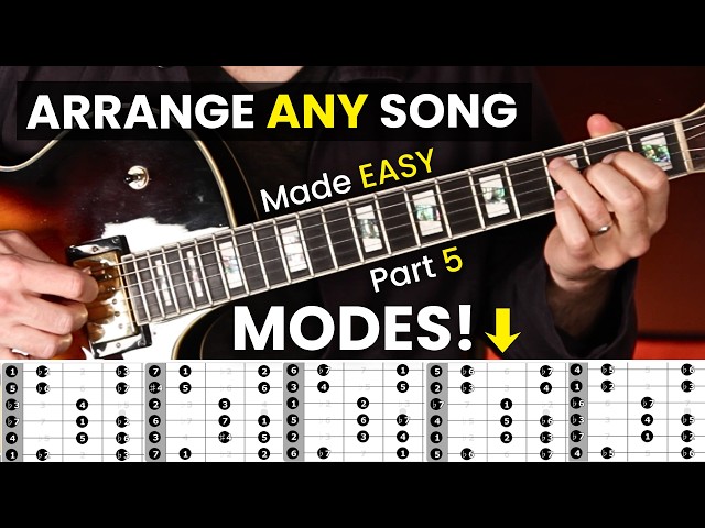Chord Melody Made Simple (Part 5): Modes of the C Major Scale