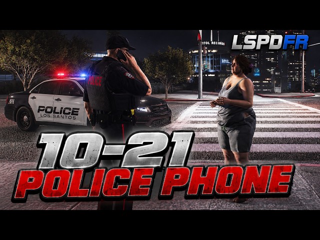 New Mod Install🔴 | 10 21 Police Phone is INSANE! | Showcase | #lspdfr #gtav