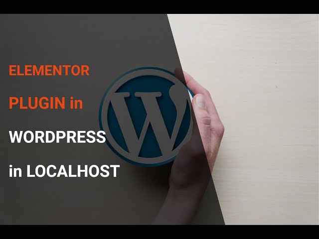 WordPress tutorial. Elementor plugin tutorial.