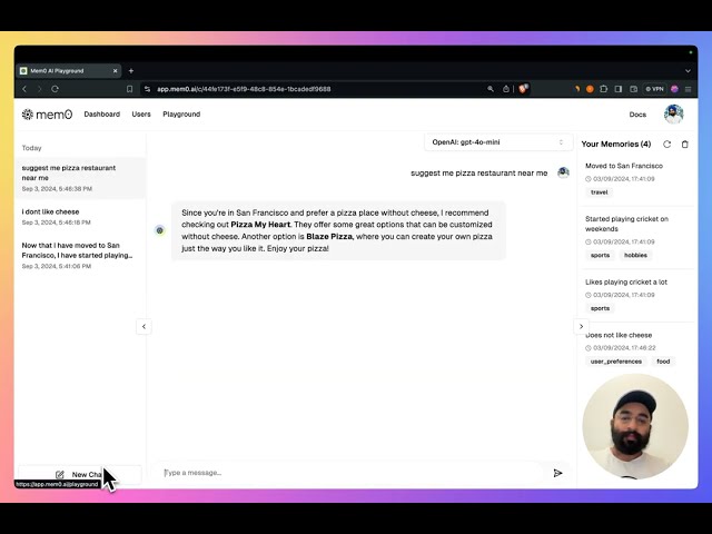 Mem0 (YC S24) - Open Source Memory Layer for AI apps