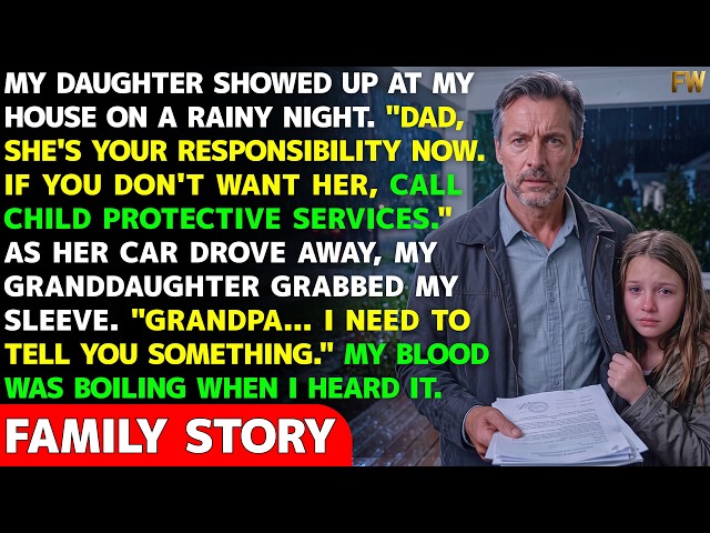 My Daughter Left Her Child At My Door... Then My Granddaughter Whispered, “I Need To Tell You...”