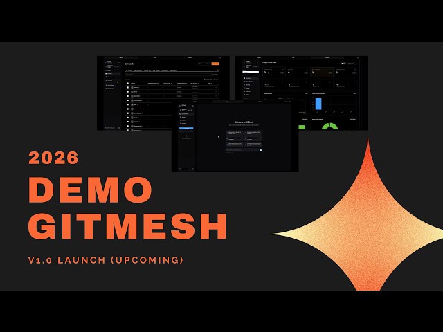 GitMesh v1.0 || Capacity-aware product intelligence layer for engineering teams || Coming Soon