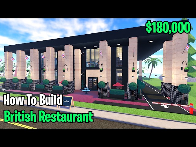 British Restaurant Design (Full Tutorial) | Restaurant Tycoon 3