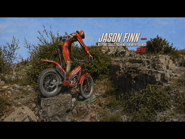 Jason Finn | 1996 GasGas JTR270 Trials – Just Riding With Friends 🏍️💨