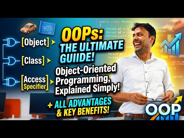 Class : 7 Understanding Object-Oriented Programming (OOP): Class, Object, Specifiers Explained.