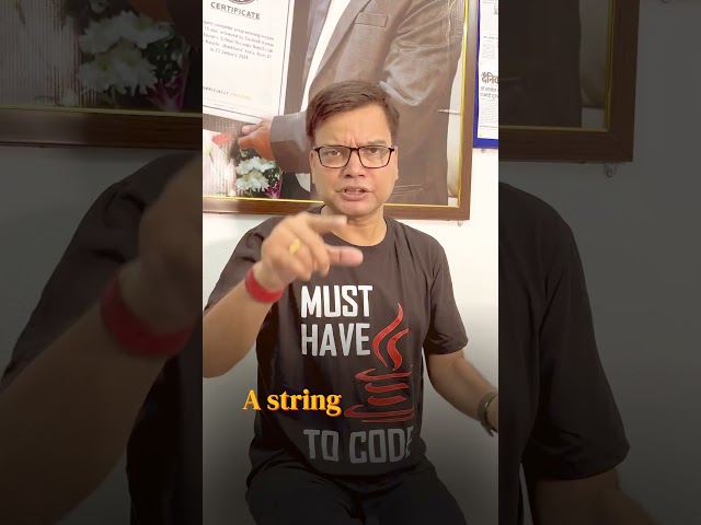 What are Strings in Java? | Java Fact Day 11 | Dr. Santosh Kumar
