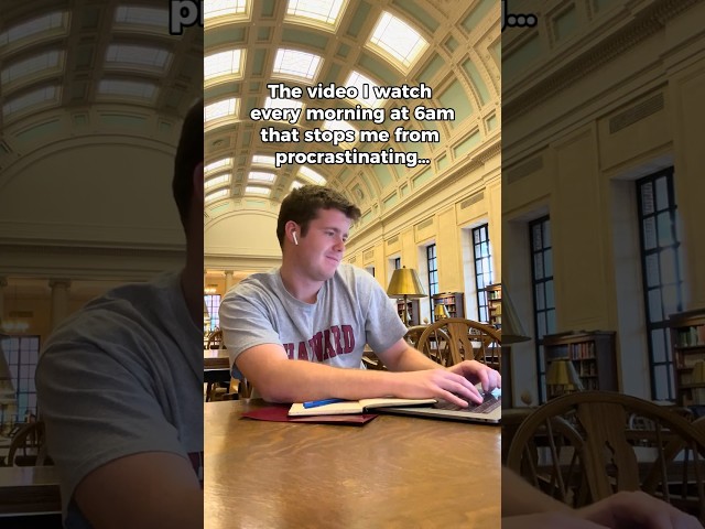 Harvard Mindset to Never Procrastinate Again