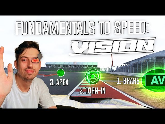 Simracing For BEGINNERS! | Block 1: Vision - Markers, References, Eye-Movement & Scanning!