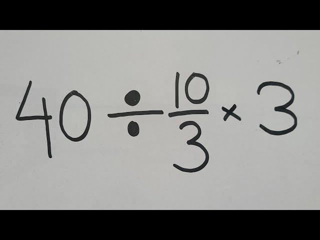 Are You Dare to solve This ? Basic Math