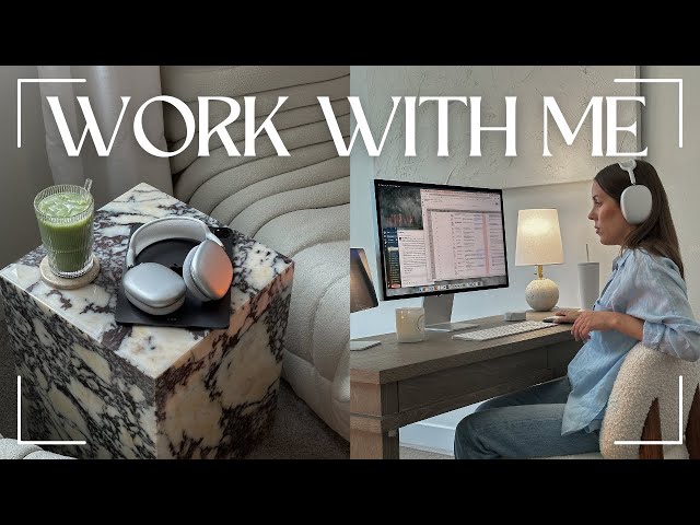 1 HOUR WORK WITH ME AT AMAZON (WFH) | for work/study, crush your to-do list & be productive