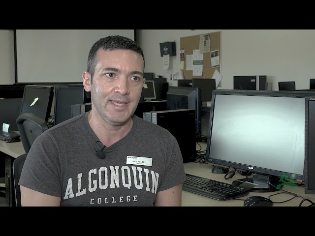 Algonquin College Pembroke Campus - Coordinator Matthew Neadow, Computer Programming