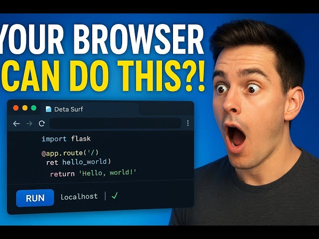 Deta Surf The Browser IDE That’s Changing How We Code!