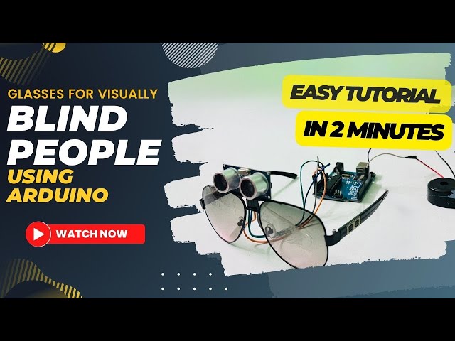 GLASSES FOR BLIND PEOPLE | ARDUINO PROJECTS | TELUGU |#arduinoproject #telugu  #english #tamil