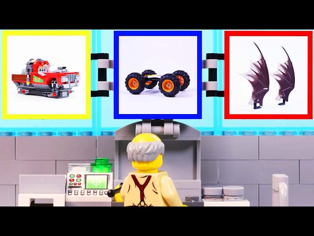 LEGO Experimental Vehicle | Car For Grandpa! | STOP MOTION | Billy Bricks