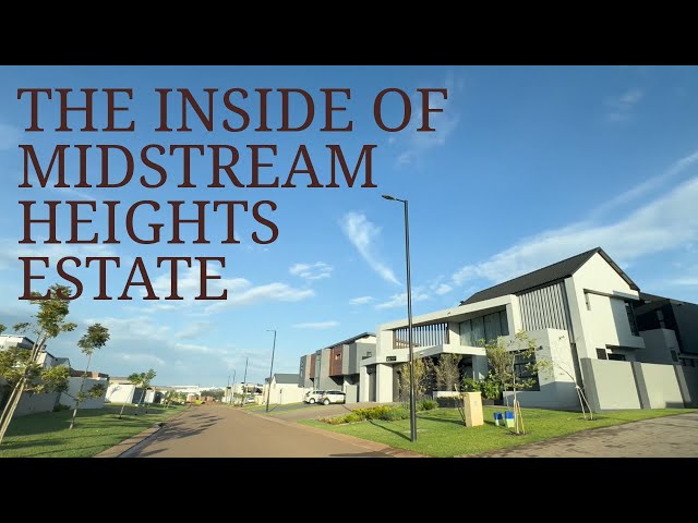 Drive Through Midstream Heights Estate | Top Estate  in South Africa