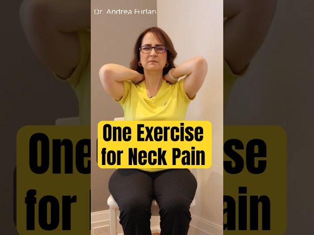Fix Neck Pain By Stretching The Right Muscle!