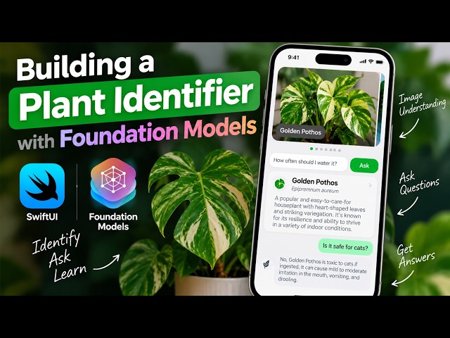 Building a Plant Identifier with Foundation Models