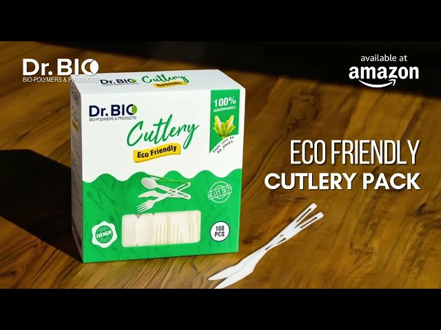 Dr.Bio Compostable Cutlery Review: 100% Biodegradable Eco-Friendly Spoons, Forks & Knives!