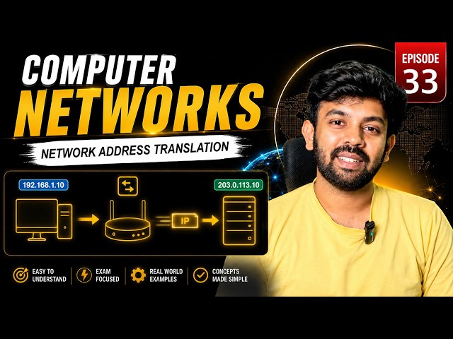 NAT (Network Address Translation) | Computer Networks - Ep 33 | code io - Tamil