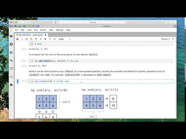 4.3 NumPy Array Math and Universal Functions (L04: Scientific Computing in Python)