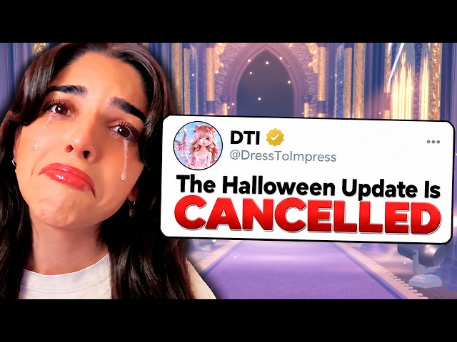 The Halloween UPDATE Got CANCELLED In Dress To Impress!