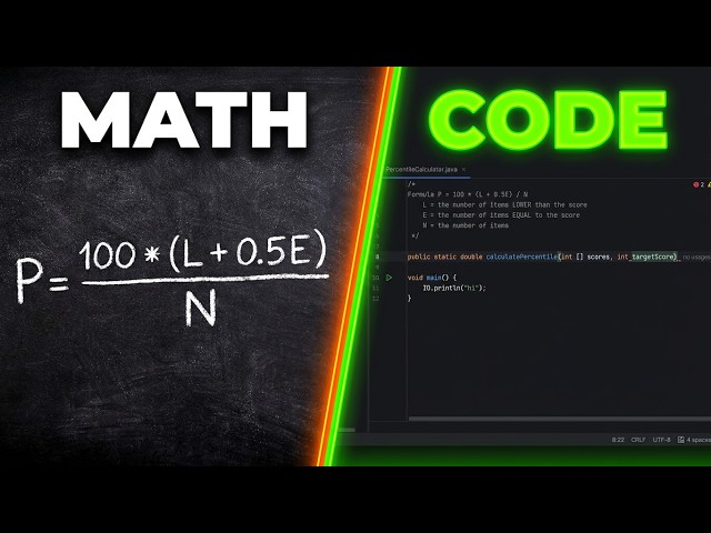 Stop Hardcoding Math! Build a Dynamic Percentile Calculator in Java Today