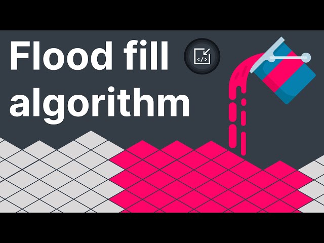 This is how Paint's bucket fill works (Flood fill algorithm)