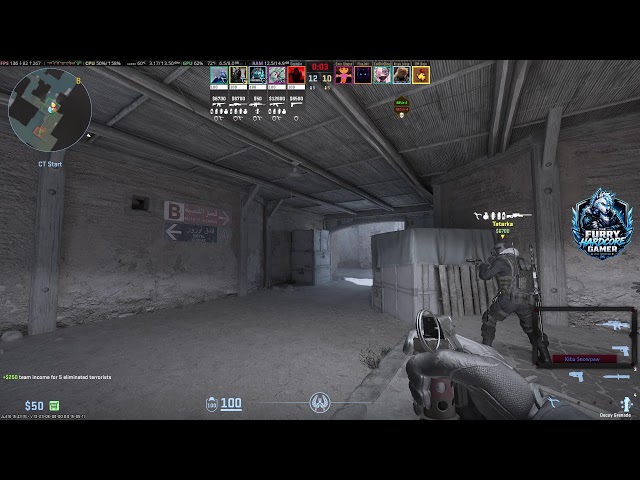 🐺❄️ LIVE | Counter-Strike 2 | S01P14 | Kiba Snowpaw Returns to the Game | Linux Native