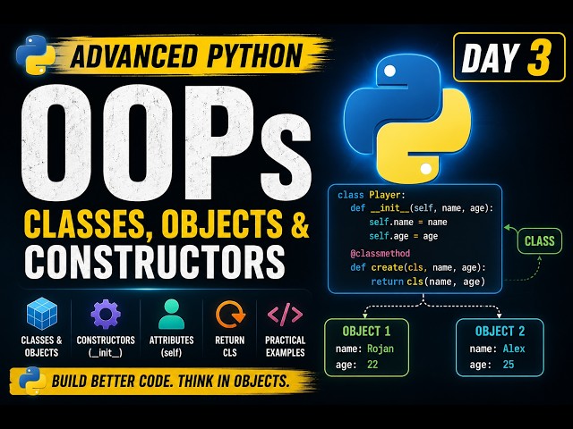 "Day 3" of Python Advanced
