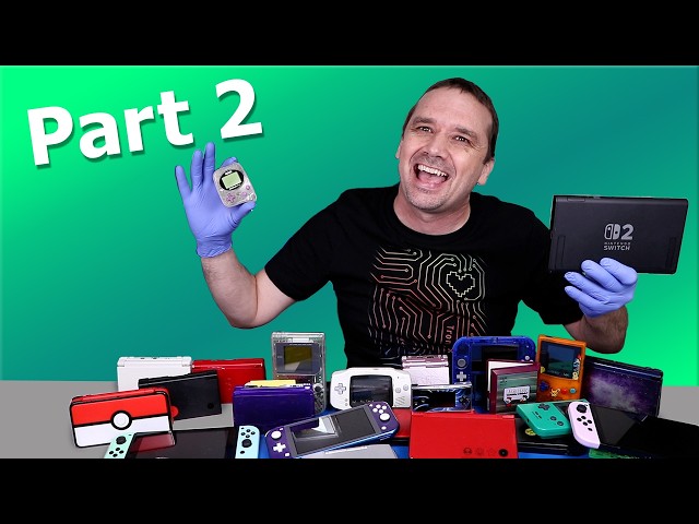 I Bought 23 Broken Nintendo Handhelds - Can I Fix Them?! PART 2
